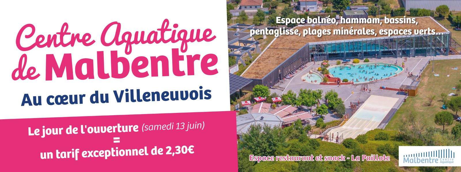 Ouverture des bassins ext&eacute;rieurs